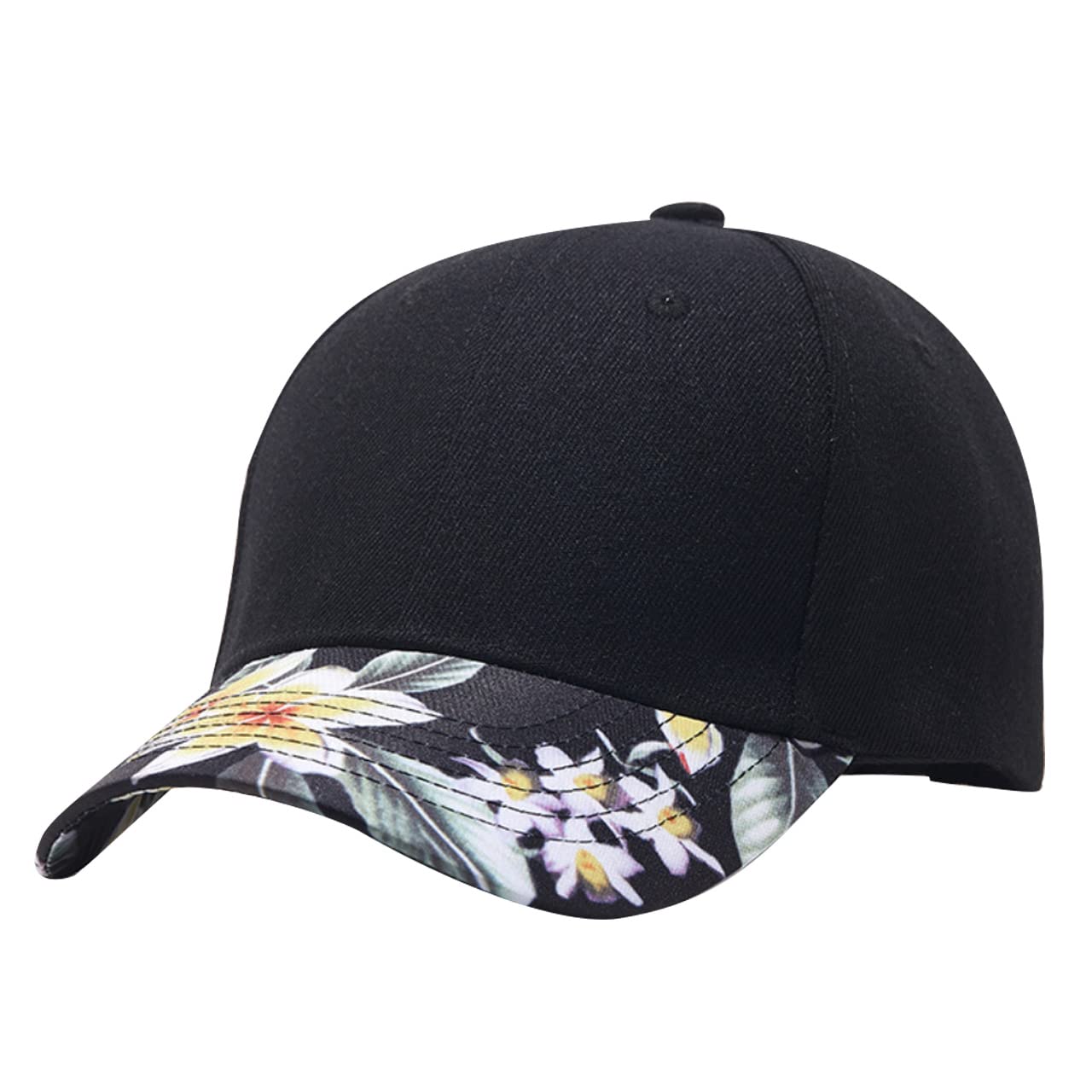 

Floral Cap Hat Running Outdoor Women Men [White Fang] CA717(K316)