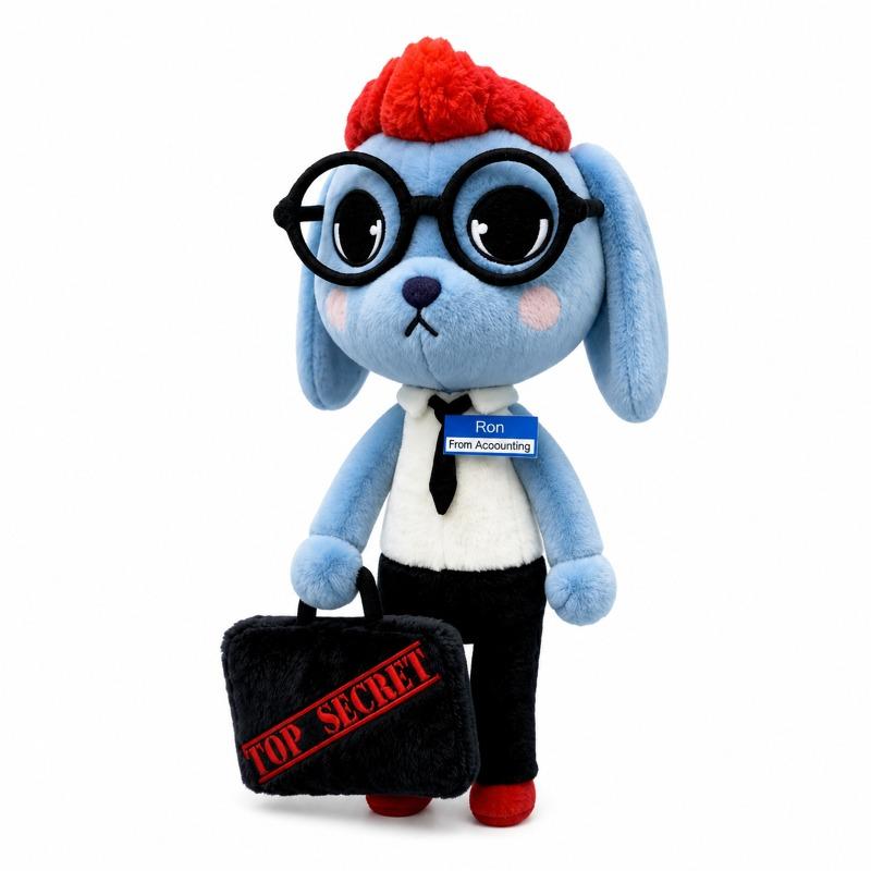 Animal Hospital Plush Toy Cute Doctor Vet Plushie Soft Stuffed Animal Doll Role Play Gift for Kids