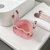 Heart-Shaped Drying Rack & Storage Tray with Textured Base Portable Washing Mat  for Travel