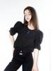 Sordi Flower Blouse_Black