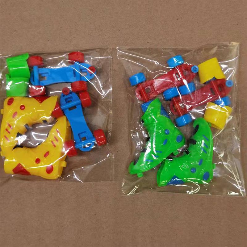 Mini Ice Skates and Finger Roller Skateboard Toy Set with Accessories
