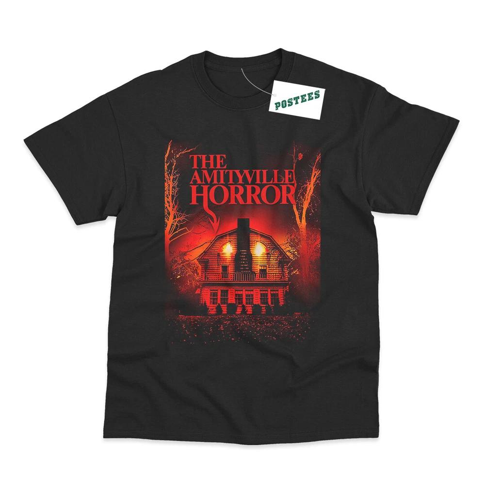 Retro Movie Poster Inspired By The Amityville Horror Dtg Printed TShirt S