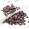 Black Rosewood 3x8mm Spacer Beads for DIY Buddhist Bracelets, Natural Wood Jewelry Accessories