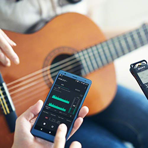 Sony Lineární PCM rekordér 16GB nahrávání s vysokým rozlišením/kompatibilní s Bluetooth/mobilní mikrofon pro přednahrávání kompatibilní s modelem 2018 PCM-A10