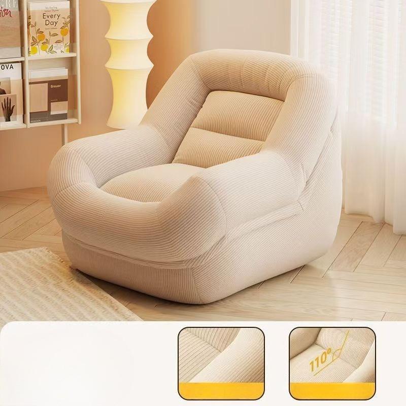 

Portable Lazy Sofa Single Tatami Sofas Comfortable Modern Living Room Bean Bag Couch Luxury Aesthetic Couches Home Furniture белый