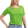 Women Summer Short-Sleeved V-Neck Top Loose Korean Style Casual Sexy T-Shirt