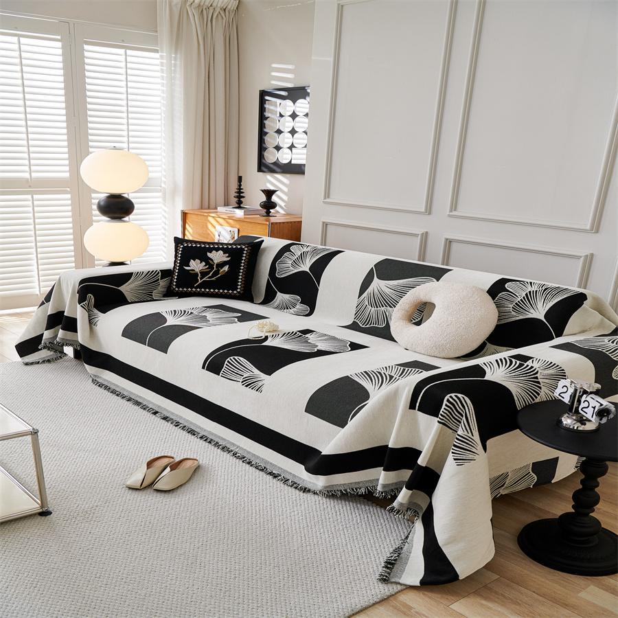 New Arrival Sofa Towel New Chinese Style Green Bamboo Sofa Cover Universal Set Four Seasons Universal Breathable Sofa Cover