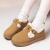 Women's Winter Plush Cotton Slip-on Snow Boots - Fashionable and Thickened