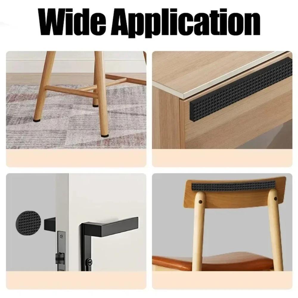 Self Adhesive Chair Foot Protection Tape DIY Anti-slip Furniture Pads Mute Mats Bumper Damper Thick Non-Slip Pad Cover