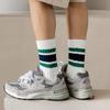 Shawn Yue Herr Cityboy Koreansk & Japansk Stil Tjockrandiga Mellanvader Sport Bomullsstrumpor