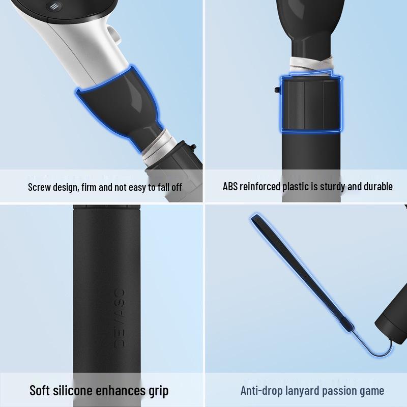 Meta Quest 3S/3 Lightsaber & Baseball Game Handle Extension Accessories