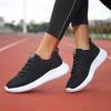 Women's Sports Shoes High Quality Mesh Breathable Fashionable Shock Absorbing Running Shoes Women's Thick Soled Tennis Sneakers