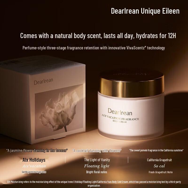 Unique Irene Fragrance Body Cold Cream