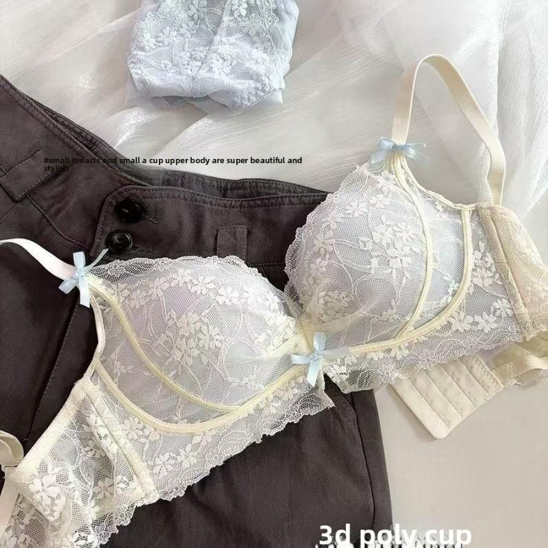 Girl Summer Sexy Lace Small Chest Gathers To Collect Assistant Breast To Prevent Drooping Adjust Type Underwear