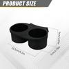 Double Cup Coffee Beverage Cup Holder For 2008-2018 Peugeot Double Cup Holder