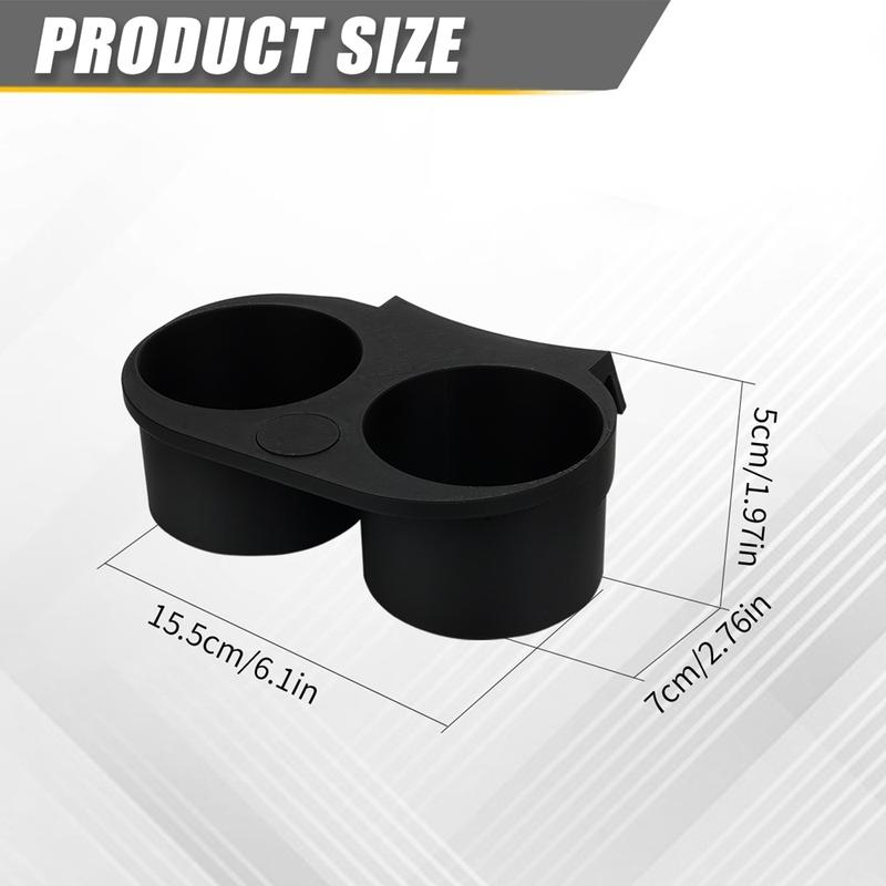 Double Cup Coffee Beverage Cup Holder For 2008-2018 Peugeot Double Cup Holder