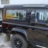 For Land Rover Defender 110 130 2004-2018 Car-styling Aluminum alloy Black Car Door Side Strips Cover Stickers Car Accessories