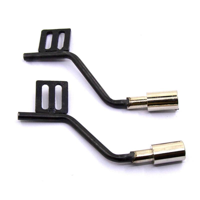 1 Pair Exhaust Pipe Accessories Metal Rc Car Simulation Decoration For Scx10 For  Trx4 1/10 Rc Car