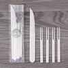 Thank You Disposable Dessert Fork & Spoon Set