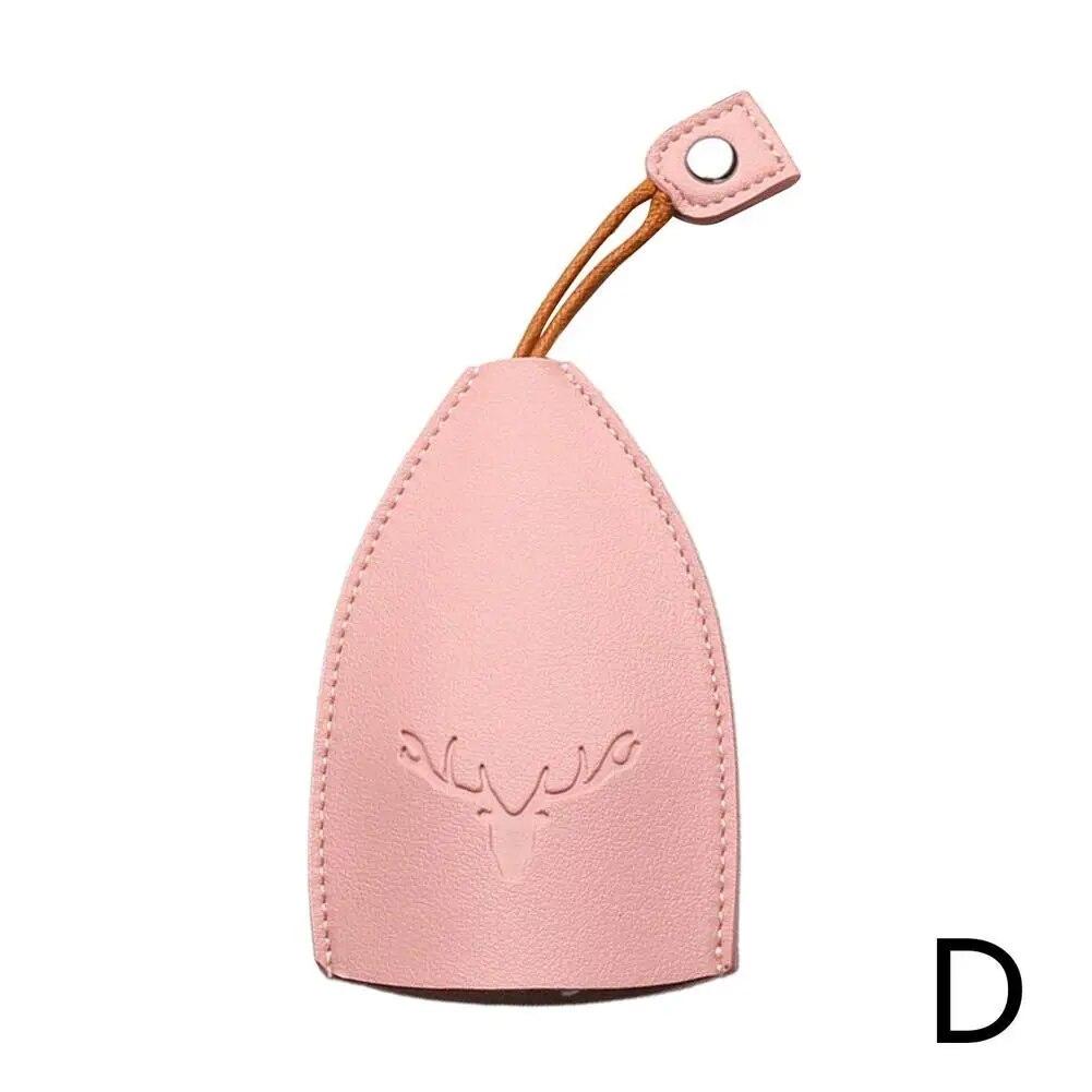 Roztomilé kreativní vytahovací pouzdro na klíče Peněženka na klíče Nový vánoční los Cartoon Housekeepers Pouzdro na klíče do auta Kožené pouzdro na klíče