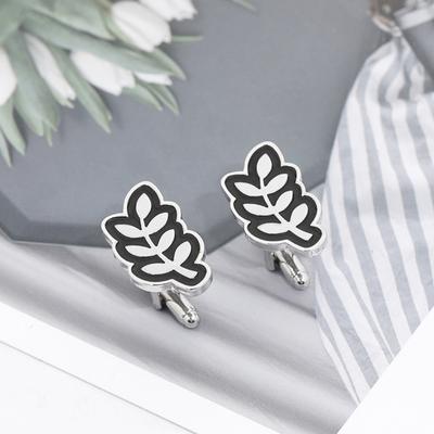 1 Pair Men Cufflinks Drum Shape Fade-Resistant Alloy Cufflinks Casual Formal Wear Banquet Attire Accessories