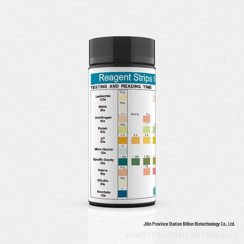 Zehn-in-Eins Urinteststreifen für Glukose, pH, Nitrit usw.. - Qualität versichert