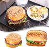 Children\'s Toy Burger Model Realistic Refrigerator Magnet