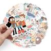 50 Cartoon Animation Personalized DIY Children's Gourmet Card Decorative Scooter Car Mobile Phone Creative Stickers