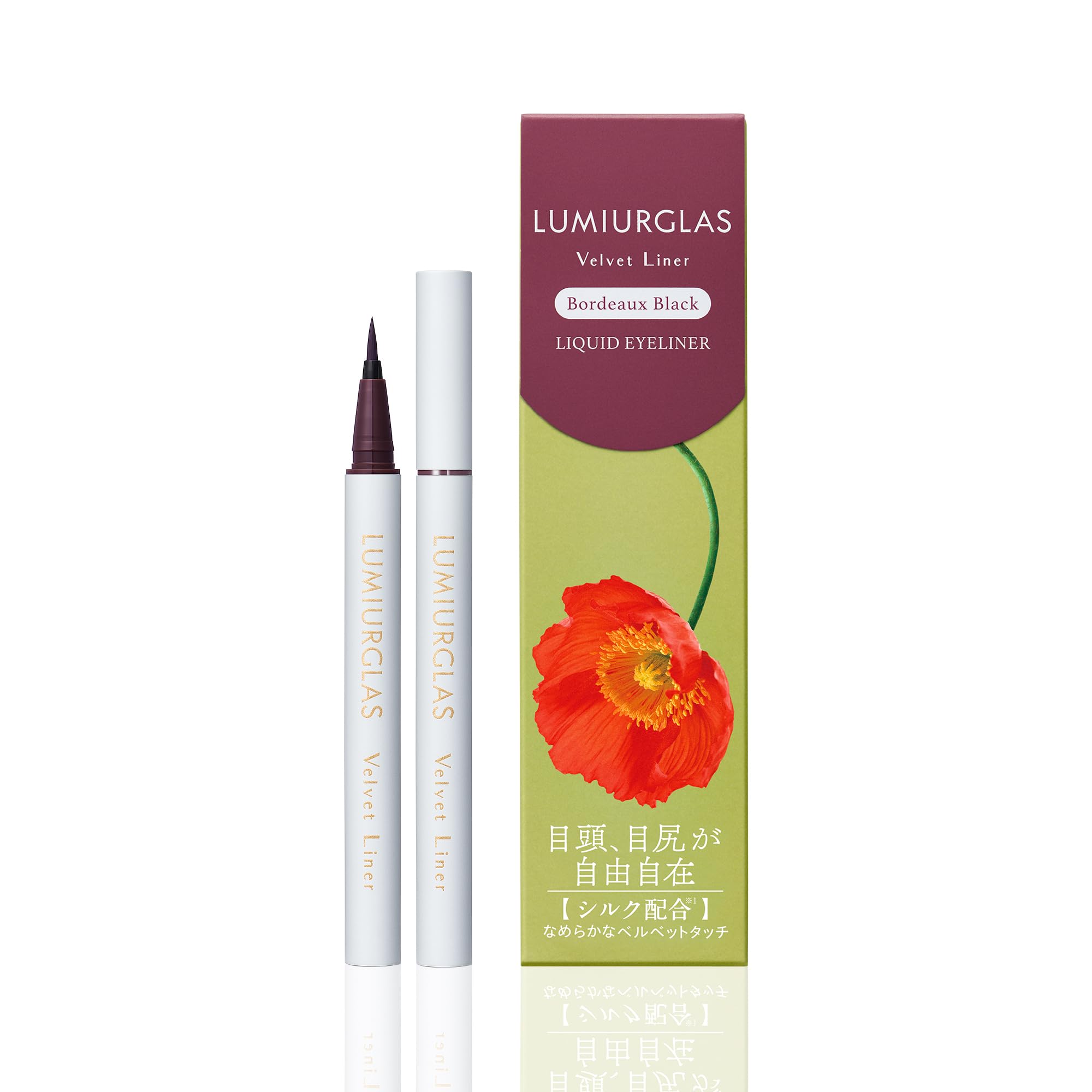 

Lumia Glass Velvet Liner Eyeliner Liquid Waterproof Bordeaux (02. Black)