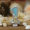 0-9 Number Glitter Candles Summer Beach Starfish Birthday Cake Decoration Candles Ocean Themed Party Cake Decoration