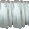 Wedding Gown Garment Bag for Bride Wedding Dresses with Seethrough Design and Smoothly Zipper Full Coverage Protections