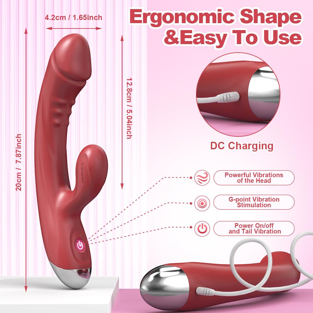 Mini Women Vibrator G-spot Clitoris Stimulator AV Wand Massage Gun Rechargeable Massager Sex Toys For Adult 18+