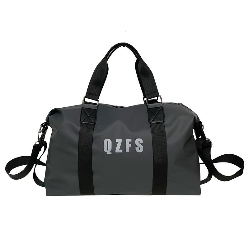 Street Trend Travel Bag Glossy Material Portable Outdoor Portable Ladies Travel Bag Commuter Messenger Bag