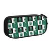 Iota Phi Lambda 1929  Cute Pencil Cases Boy Girl Big Capacity Checkered Plaid  Pencil Box Students Stationery