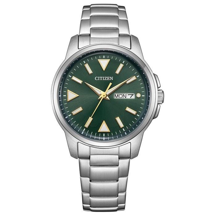 [CITIZEN] Watch CITIZEN COLLECTION BM8180-71W Men s Eco-Drive Green Silver