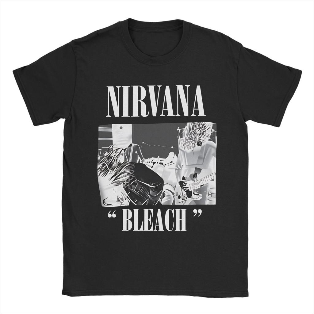 Nirvana Angel Band T Shirt Summer  Cotton TShirts For Men Popular Design Tshirt Short Sleeve Classic Top Tees