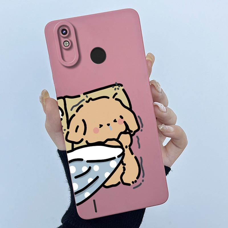 For Tecno Spark 4 Lite KC8S / Pop 3 Plus Casing Spark4 Lite Silicone Phone Case Sweet Printing Shell Lovely Painted Back Cover