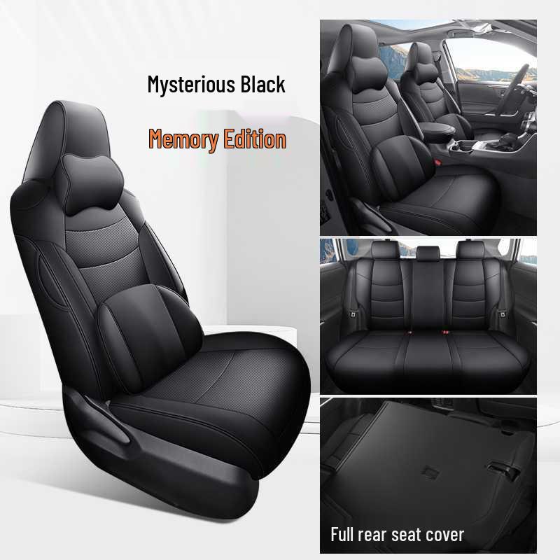 2025 Toyota bz5 Full Coverage Perforated Leather Seat Cover - Universal Four Seasons Cushion