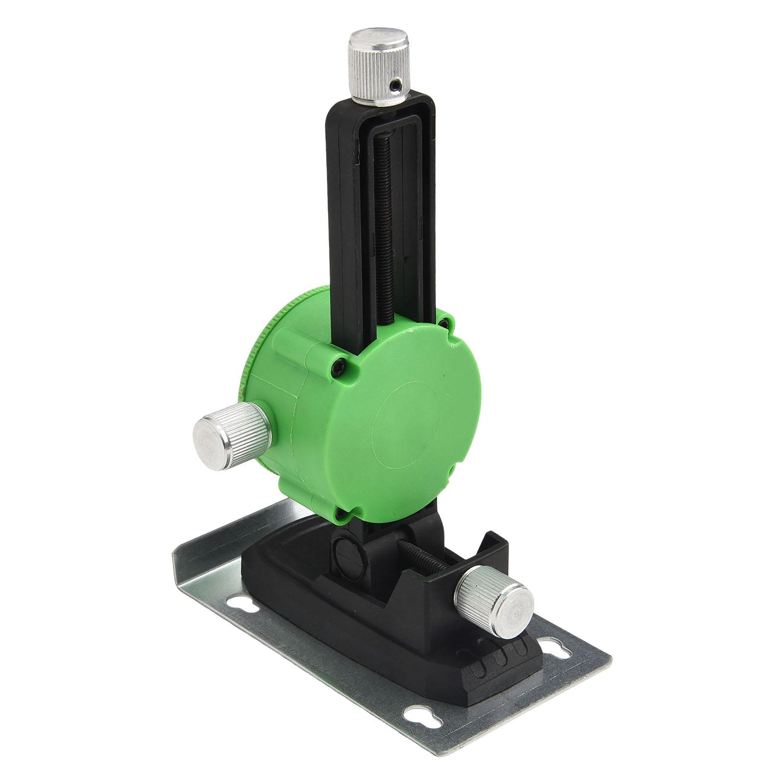 Level Wall Bracket Wall Mounted Bracket T-shape Bracket 1/4\\\\\\\ Screw 360° Rotatable Base Adjustable Black+Green Brand New China Mainland