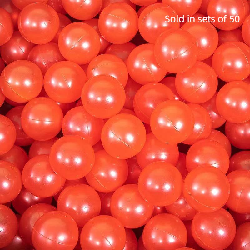 Safe Soft Ocean Balls BPA Free Colorful Plastic Play Toys for Kids Baby Ball Pit Playpen Outdoor Fun Time