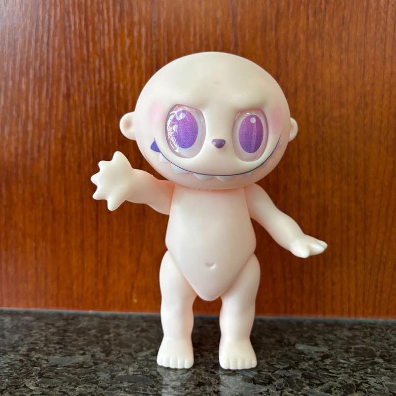

Cross Border Skin, Hands and Feet, Blind Box Accessories, Plush Toy, Lebubu, Vinyl, Limbs Movable 17cm High фиолетовый