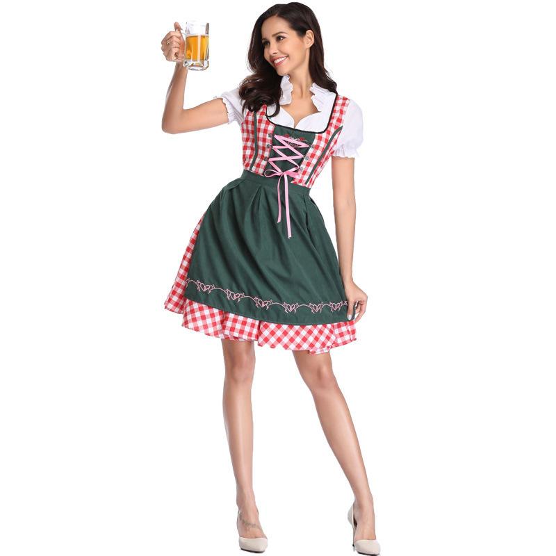 Oktoberfest Maid Costume Cosplay Costume Cosplay Maid Costume Perform Halloween Costume