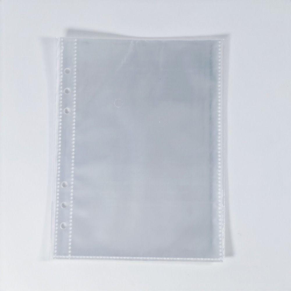 Glitter Transparent Photo Album Reusable A5 Sticker Collect Book PVC Sticker Keeper  Diary