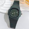 Men's Square Watch Fashion Arabic Digital Quartz Watch
