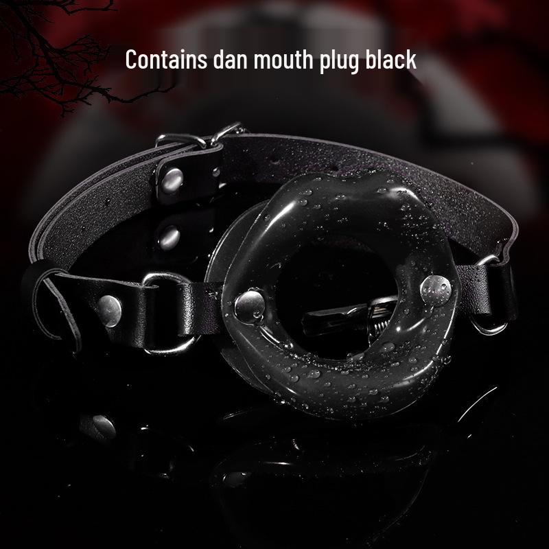 SM Bâillon Boule avec Pilules - Ensemble Jouet de Contrainte Bondage