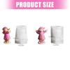 Easy to Use Silicone Candle Mould Featuring Detailed Sleep Angel Designs for Craft Projects