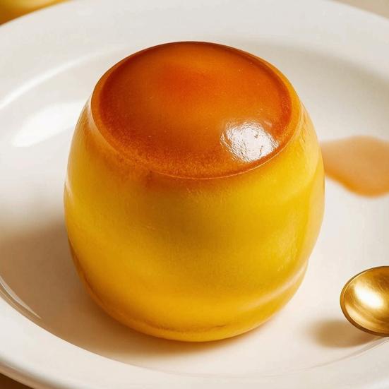 Adults Stress Ball 1/2Pcs Relief Crunchy Pudding Toy Fake Caramel Squeeze Hand Exercise Simulated Dessert Sensory Fidget Gift for Kids Anxiety Toy