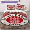 Custom Name St.Pauli Pattern Bedding Uilt Set Uilt Cover Pillowcase Home Decoration Birthday Gift (1*duvet Cover+2*pillowcase Without Core)