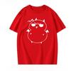 Nishida Classmate Has Become Possessed Tshirt  Unisexs Clothing and Womens Clothing Anime Pure Cotton  Summer New Tshirt