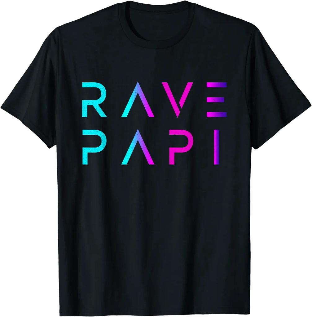 Rave Papi-EDM Festival Raver Daddy Väter Groovy Cool T-Shirt